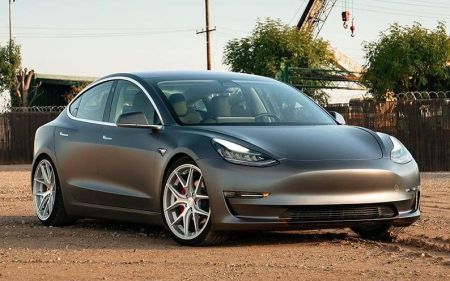 Tesla Model 3 on Avant Garde Wheels (AG M580) '2019